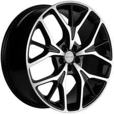 Колесный диск KHOMEN KHW2012 8х20/5х120 D66.1 ET41.5 Black_FP